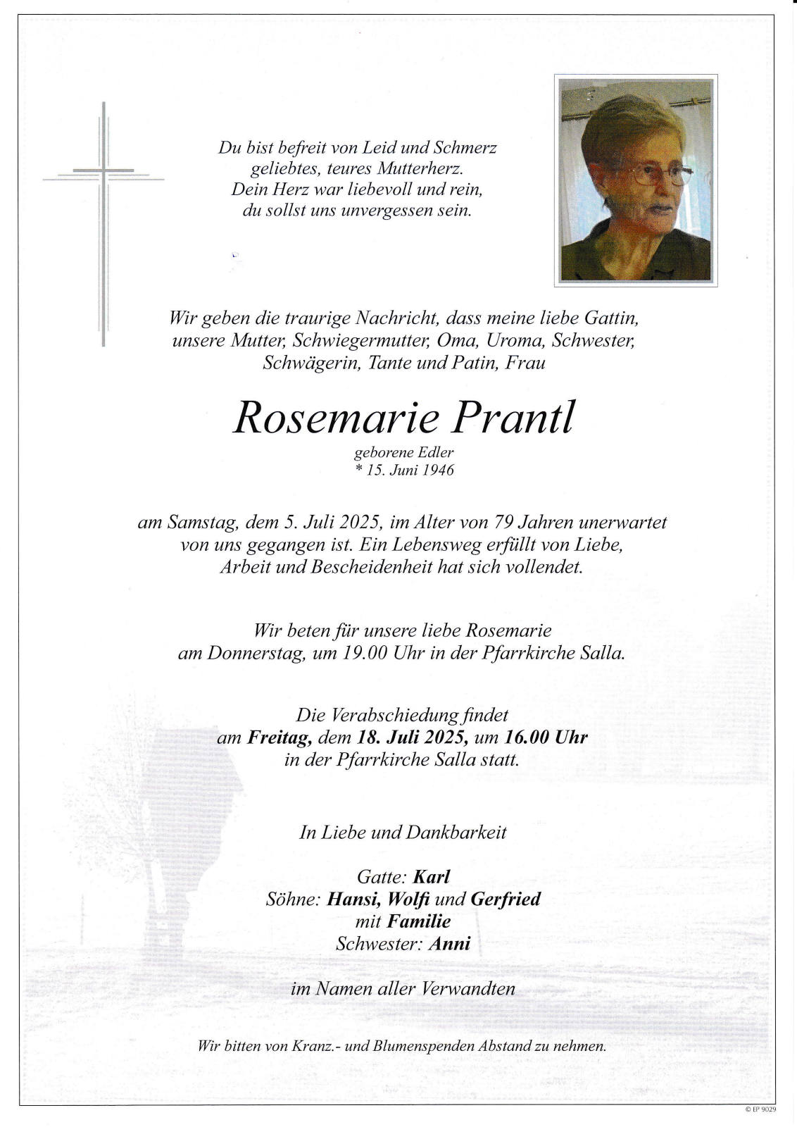 Parte: erste Seite