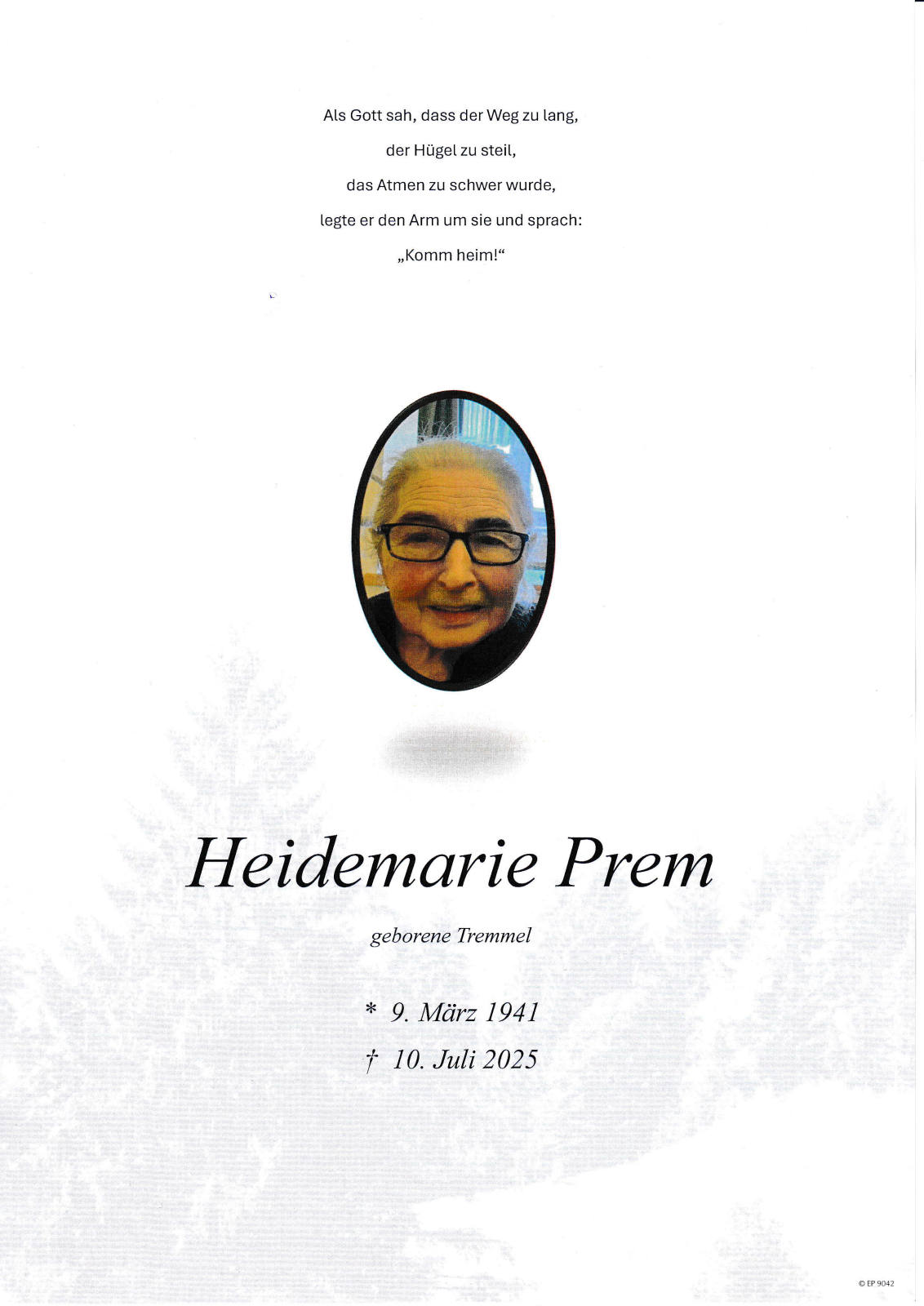 Parte: erste Seite