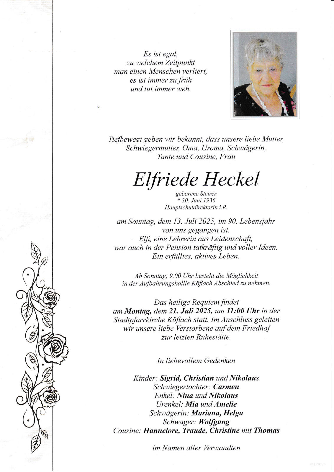 Parte: erste Seite