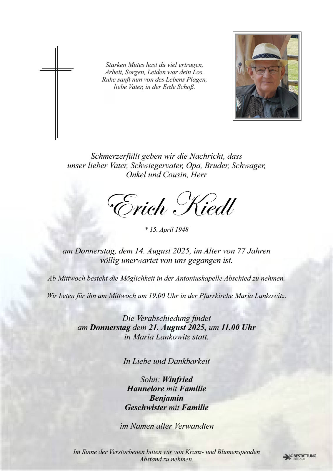 Parte: erste Seite