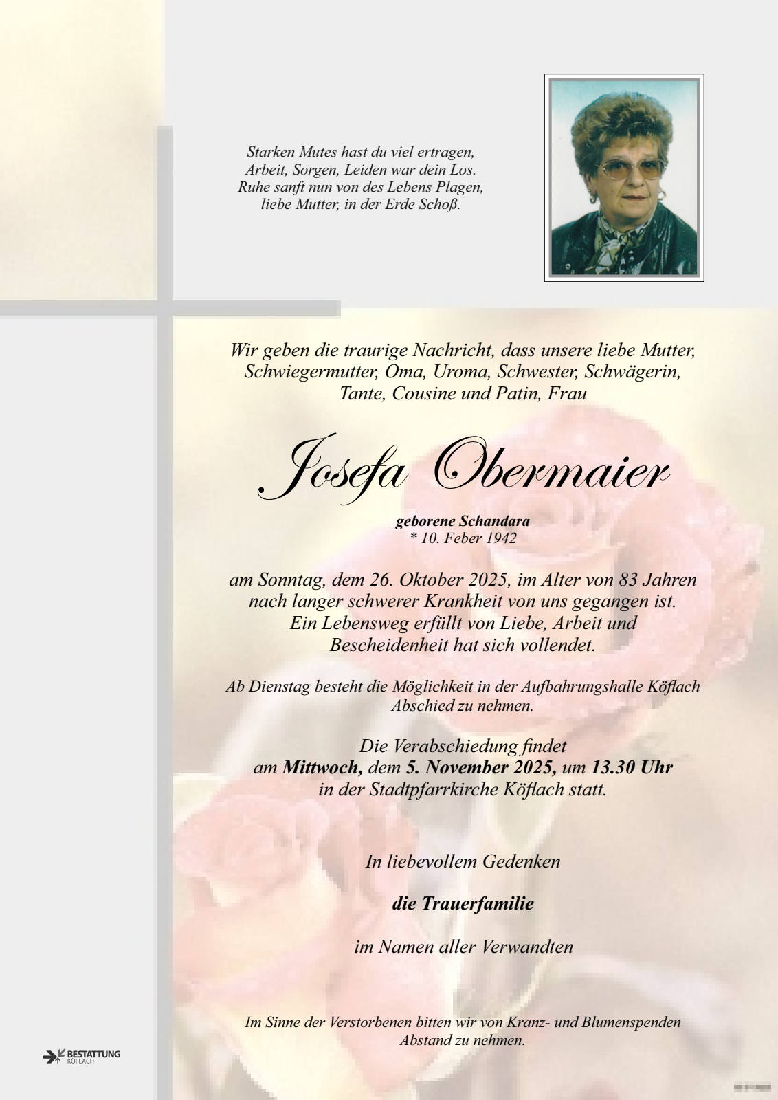 Parte: erste Seite