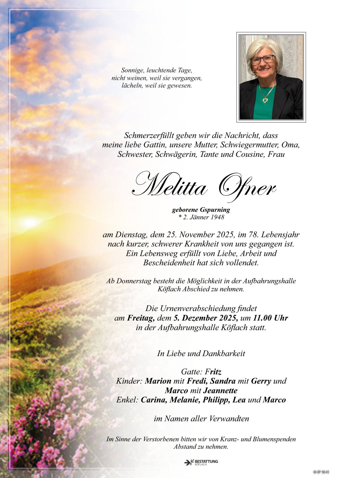 Parte: erste Seite