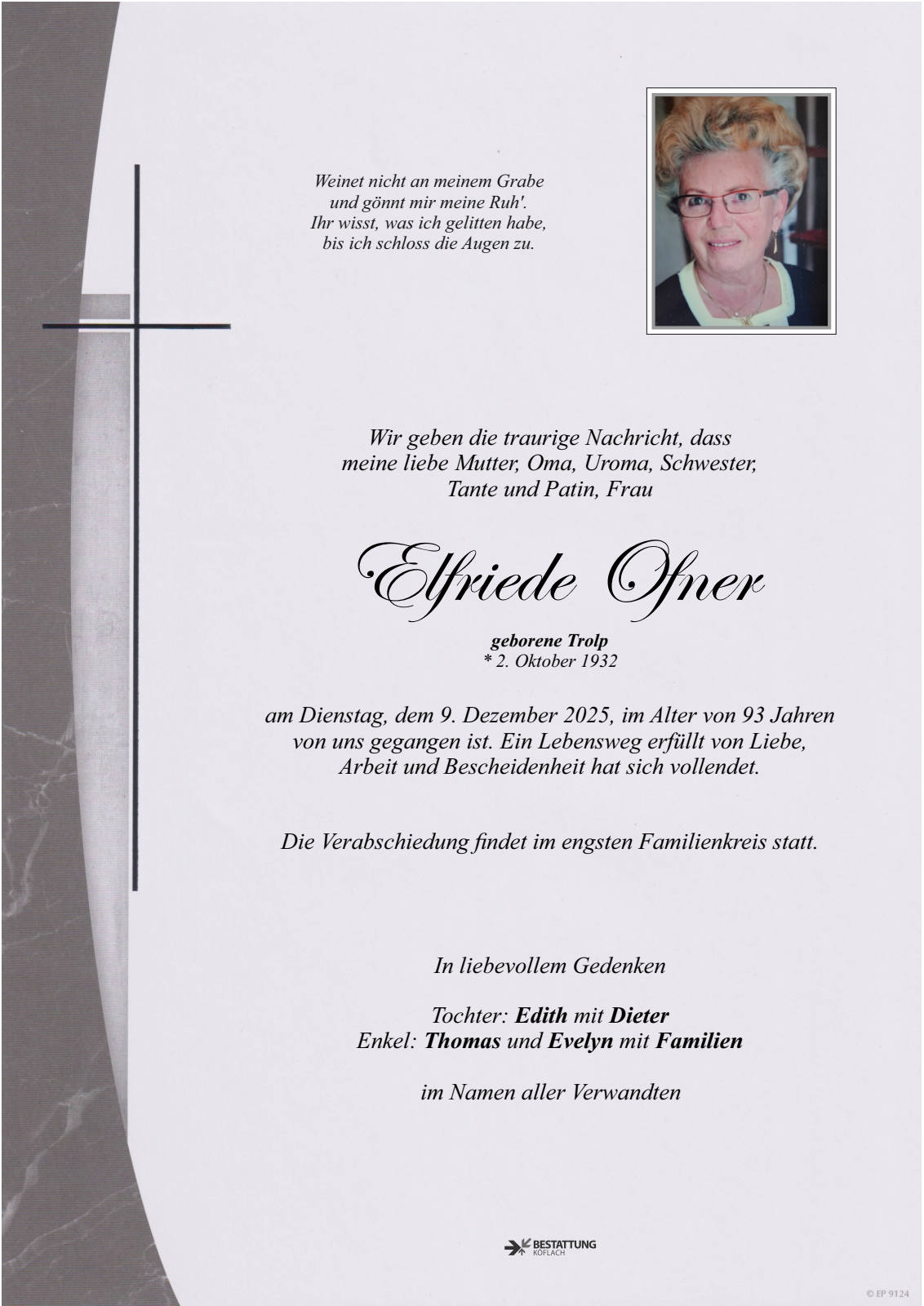Parte: erste Seite