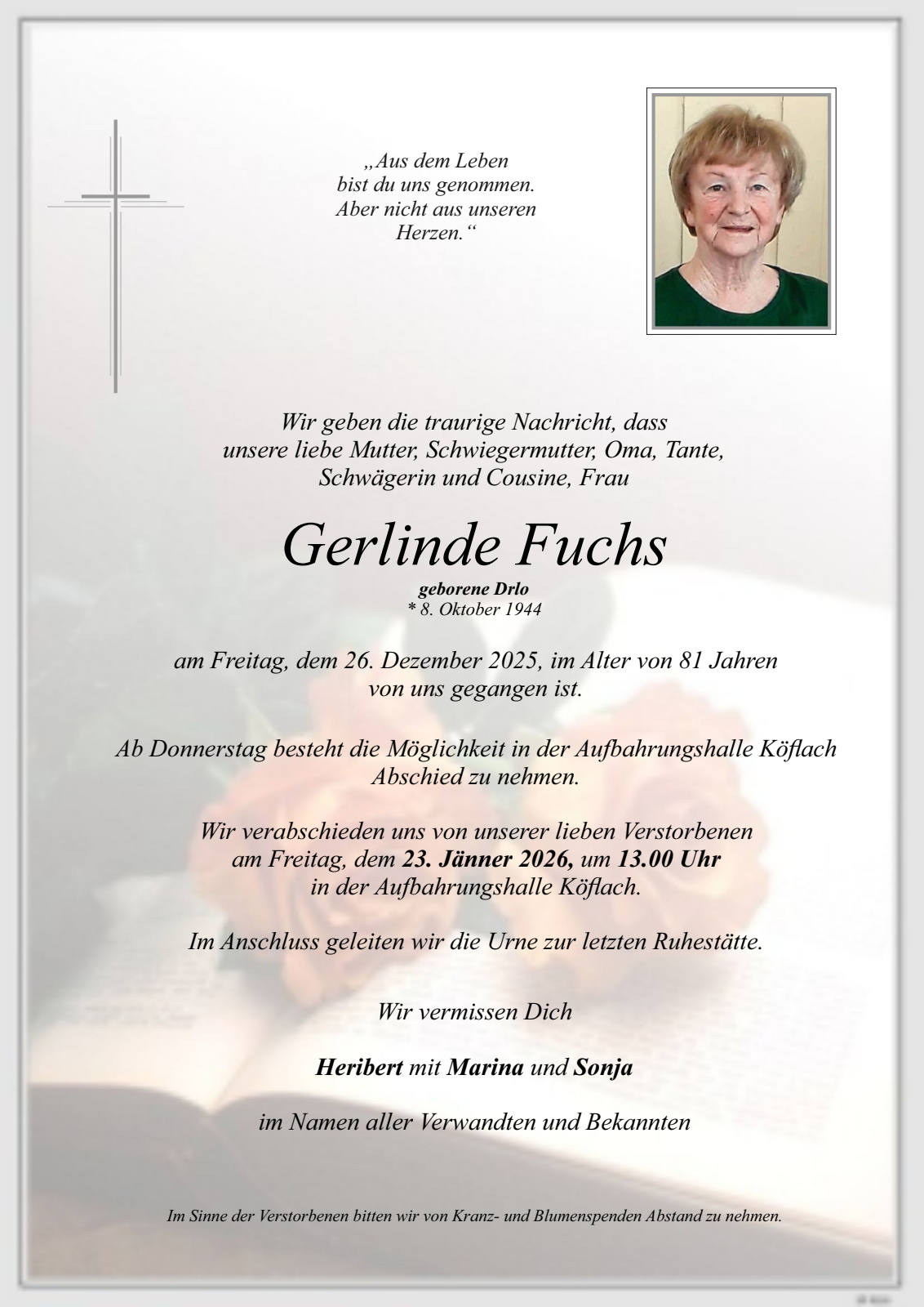 Parte: erste Seite
