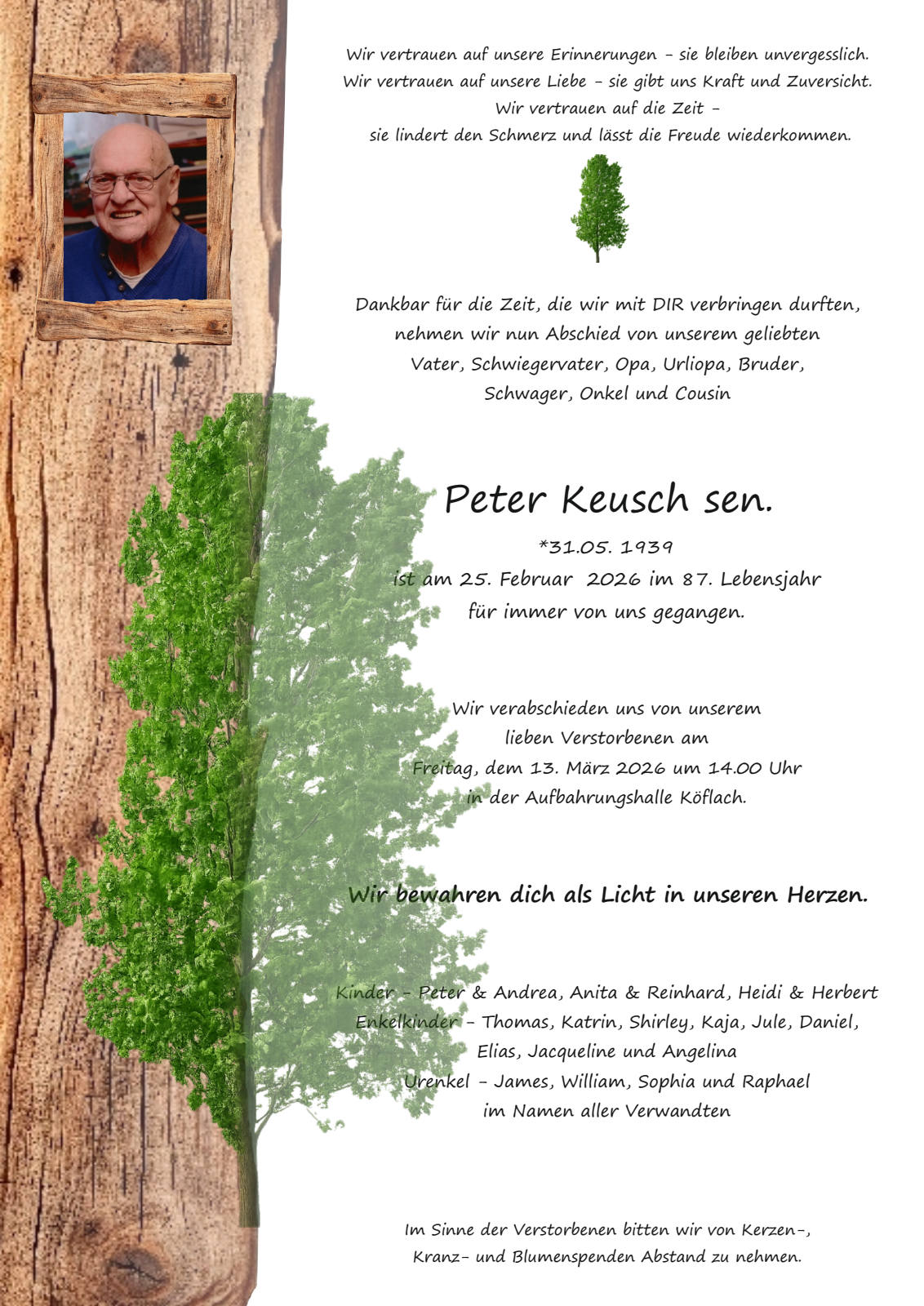Parte: erste Seite