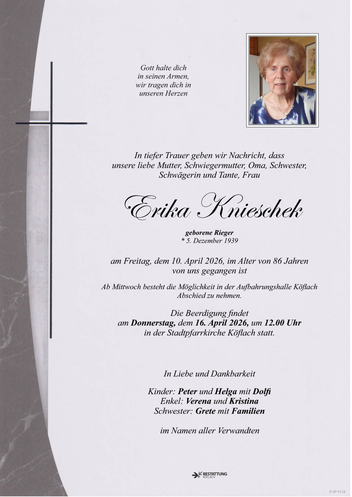 Parte: erste Seite