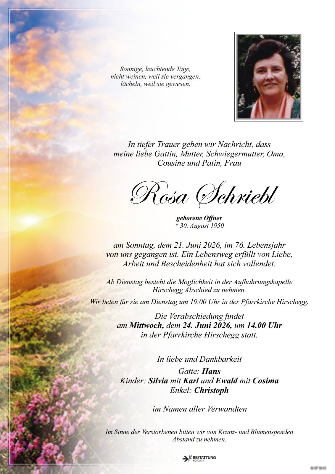 Parte: erste Seite