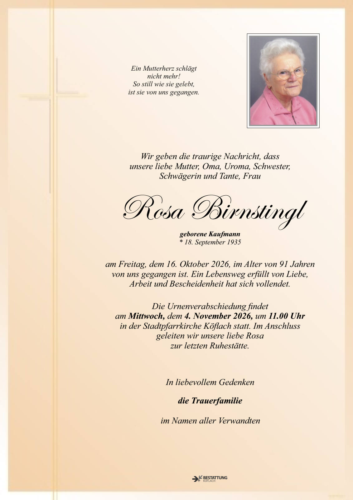 Parte: erste Seite
