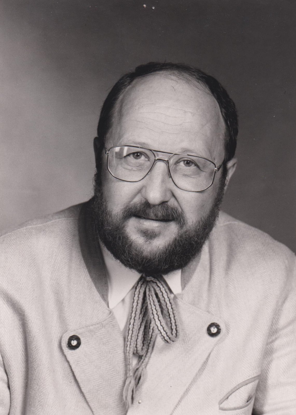 Porträt von Johann "Leim" Hiebler