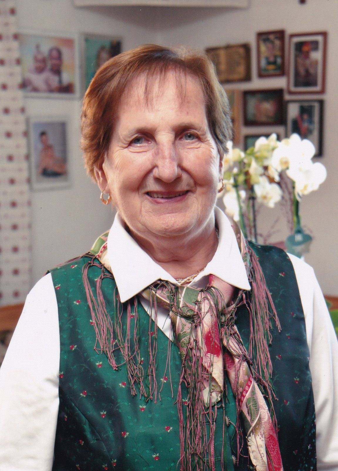 Porträt von Wilhelmine Blümel