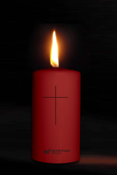 Gedenkkerze